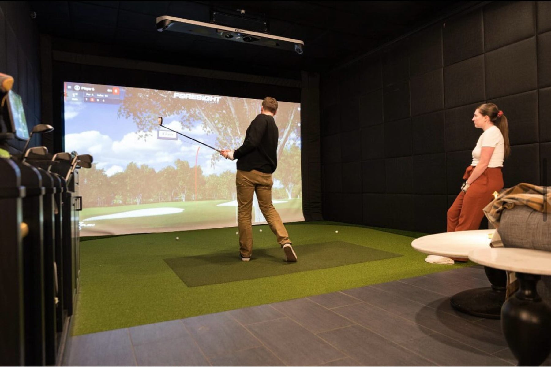 Year-Round Golf, Rain or Shine